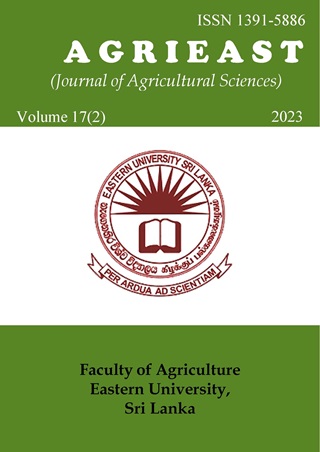 Vol. 17 No. 2 (2023) | AGRIEAST: Journal Of Agricultural Sciences